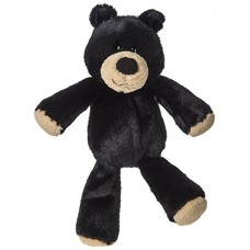 Mary Meyer Marshmallow Junior Black Bear Plush Toy, 9-Inch   